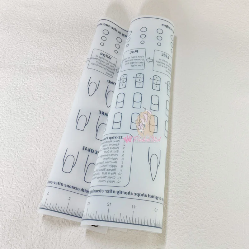 3D маникюрный шаблон для демонстрации ногтей тренировочные листы Настольный