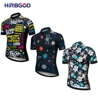 hirbgod male for graffiti print cycling jersey proteam mtb sportwear have reflective effect biking clothing maillot ciclismo
