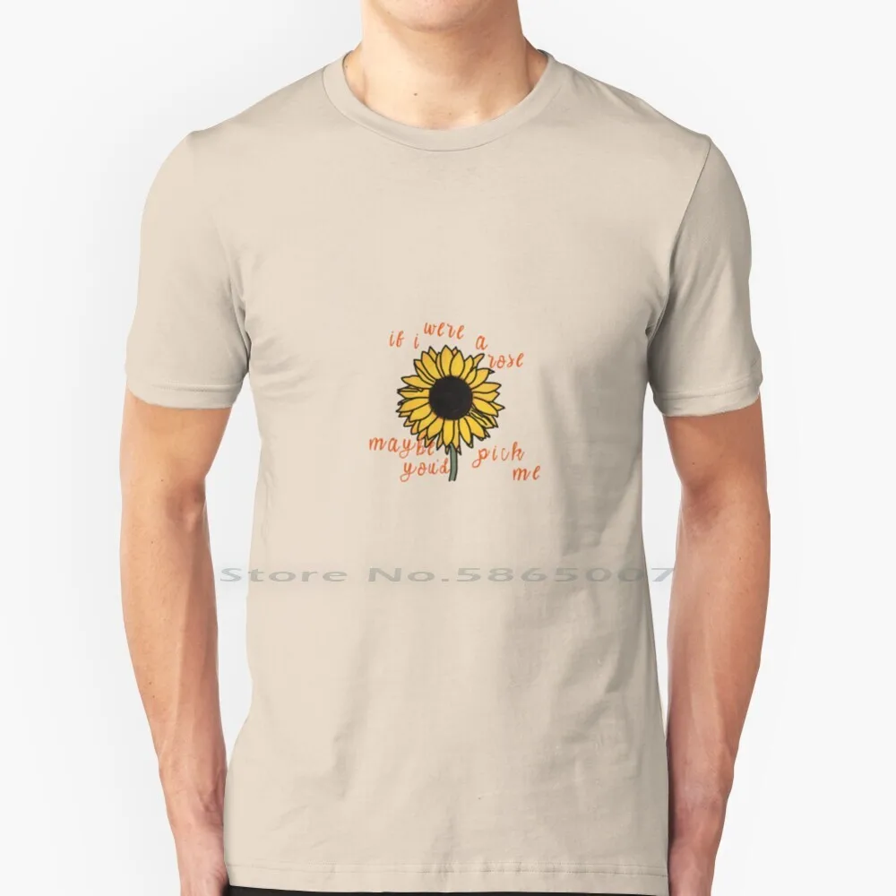 

Sierra Burgess Is A Loser-Sunflower T Shirt 100% Cotton Sierra Burgess Is A Loser Netflix Sunflower Fanart Yellow Pick Me Rose