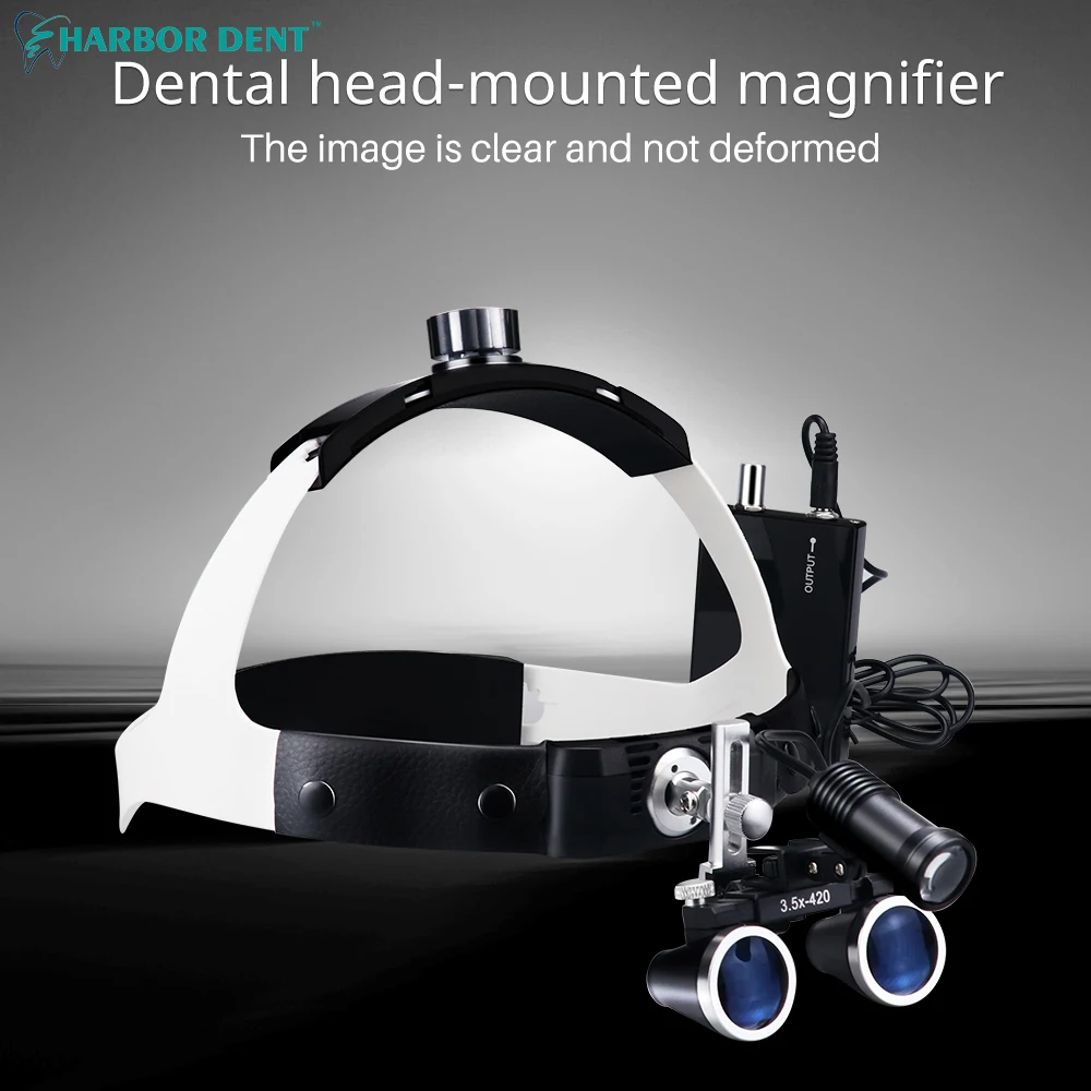

2.5X/3.5X High Intensity LED Light Surgical Operation Magnifier with Dentistry Headlight Surgical Dental Loupes