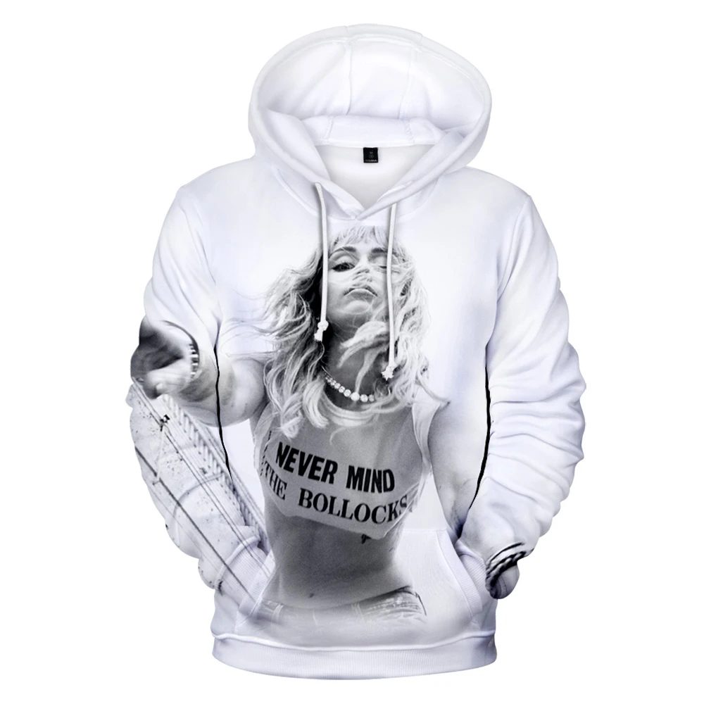 

Miley Cyrus 3D Printed Hoodie Men Women Hooded Sweatshirts Casual Kpop Hoody Harajuku Pullovers Fashion Singer Cute Tops