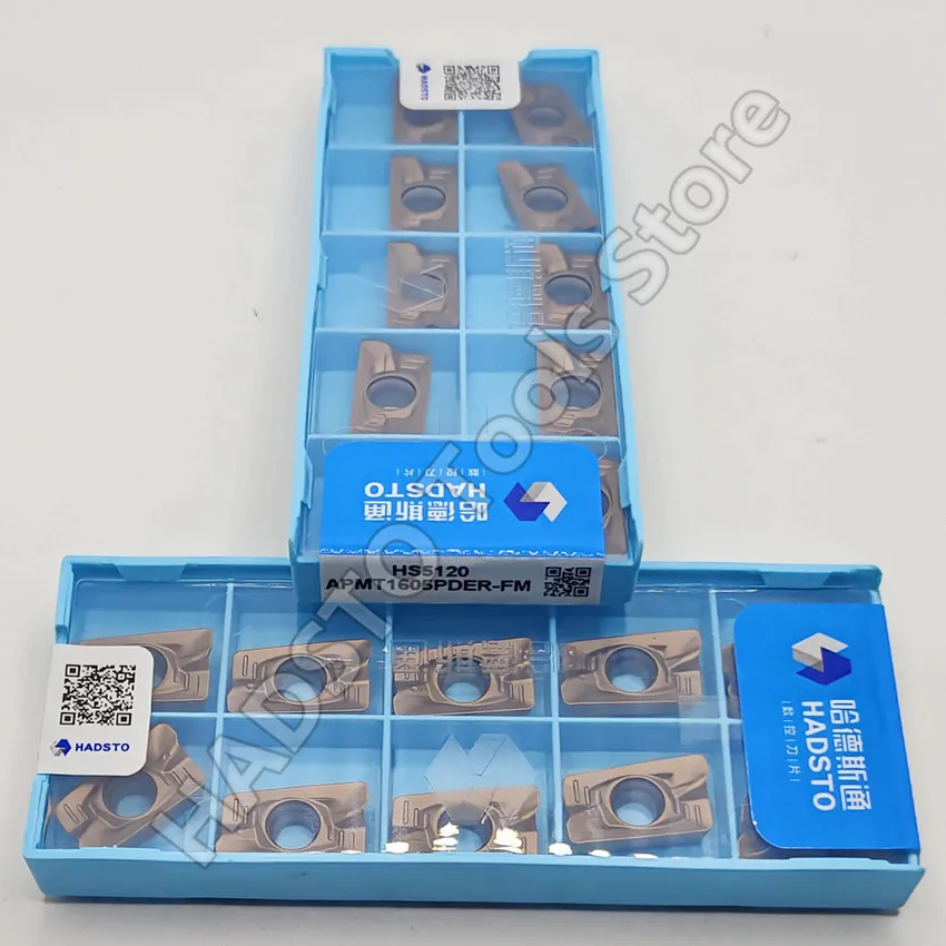 APMT1605PDER-FM HS5120 APMT1605PDER APMT1605 HADSTO CNC carbide inserts Milling 10pcs/box