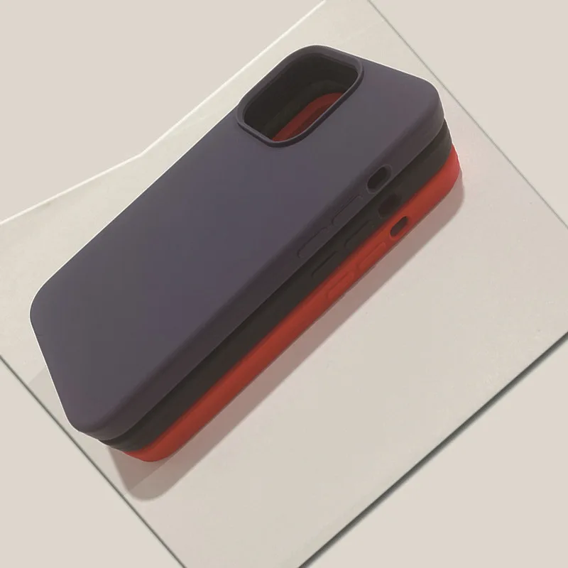 Liquid Silicone Phone Case For iPhone12 11 Pro Max Case For Apple iPhone 12 Mini Cover