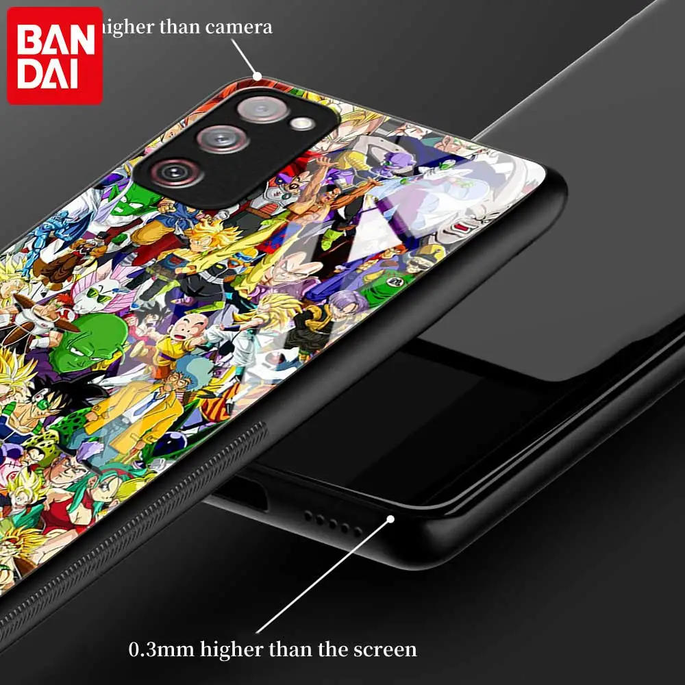 Чехол Dragon Ball Super Saiyan Goku для Samsung Galaxy S20 S21 FE S22 Ultra S10 5G S9 Plus S10e A12 чехол телефона из