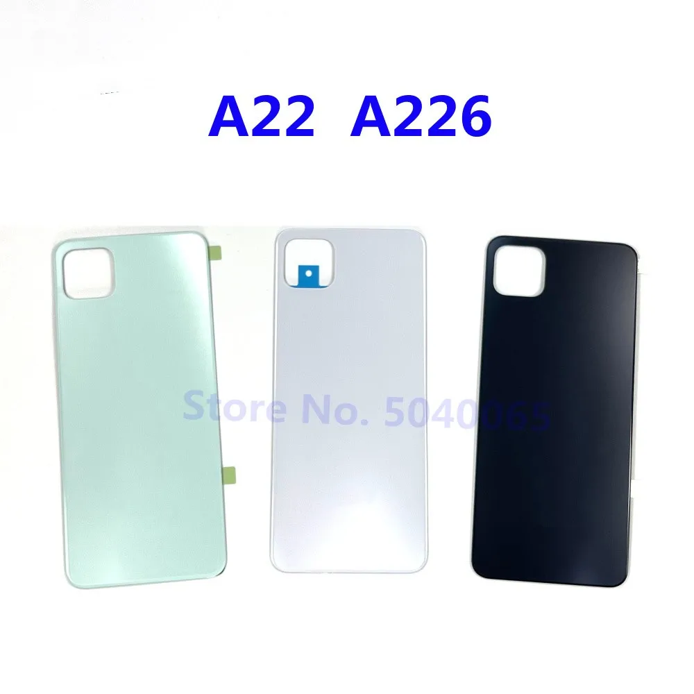 

Original For SAMSUNG Galaxy A22 5G SM-A226B SM-A226B/DS SM-A226 Phone Housing Chassis Battery Case Back Cover Rear Door Panel