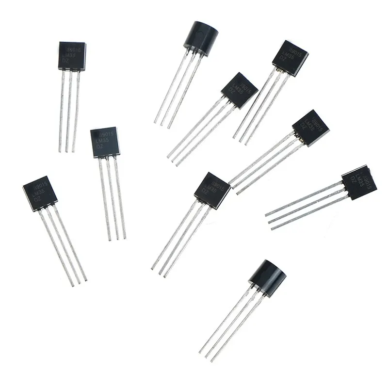 

10 шт./лот LM35DZ LM35 TO-92 датчик температуры IC индуктор