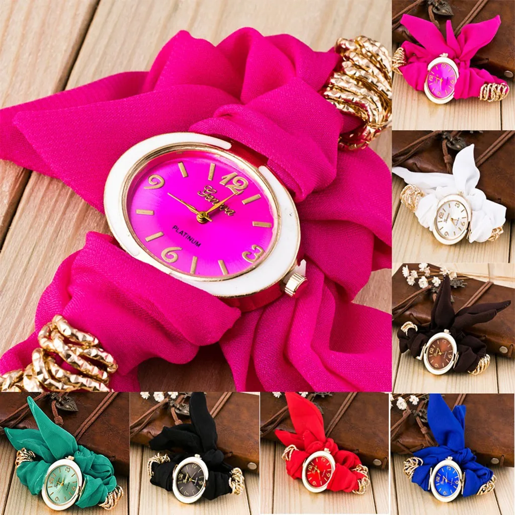 

Time Watch for Women Thick Leather Watch Band Fashion Cute Women Quartz Bracelet Time Watch for Women Thick Leather Watch Band