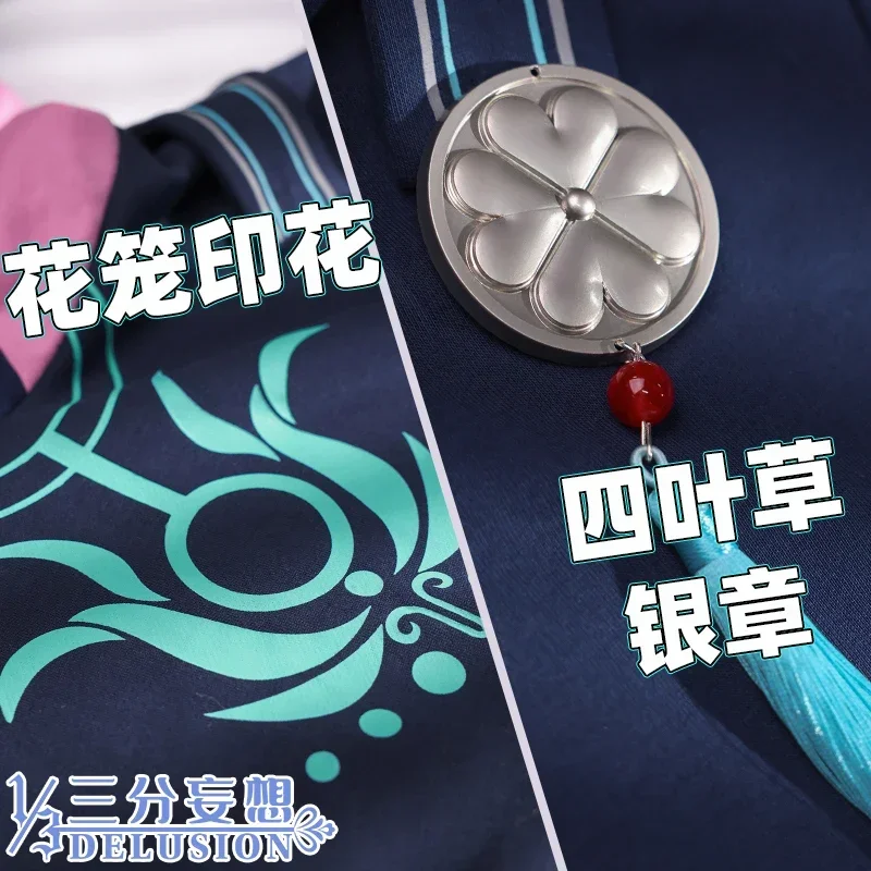 Толстовки с капюшоном для косплея Game Genshin Impact полный комплект костюм