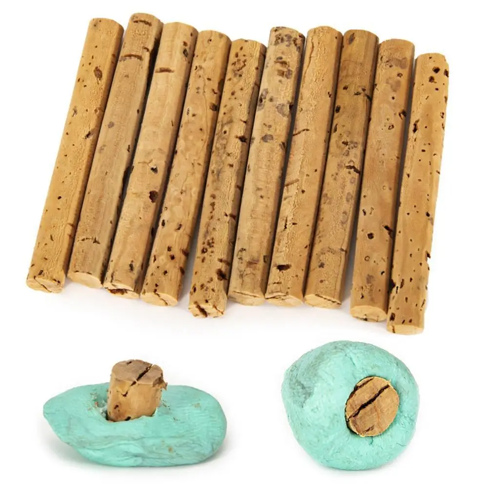 

10Pcs Cork Stick 6mm 8mm Multi-purpose Floating Stick Carp Fishing Bait Accessories Fishing Tackle Dropship