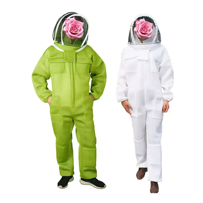 

1 Set Beekeeping Equipment Suit Bees Beekeeper Costume Full Body Breathable Clothes Apiculture Tools Bee Utensils