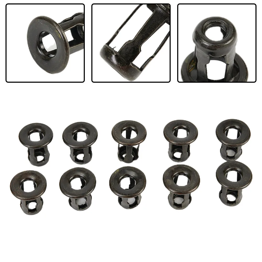 

10 шт. Автомобильная винтовая основа зажим для багажника Передняя и задняя пластины крепежные зажимы винтовой зажим для A3 A4L A6L A8 Q3 Q5 Q7