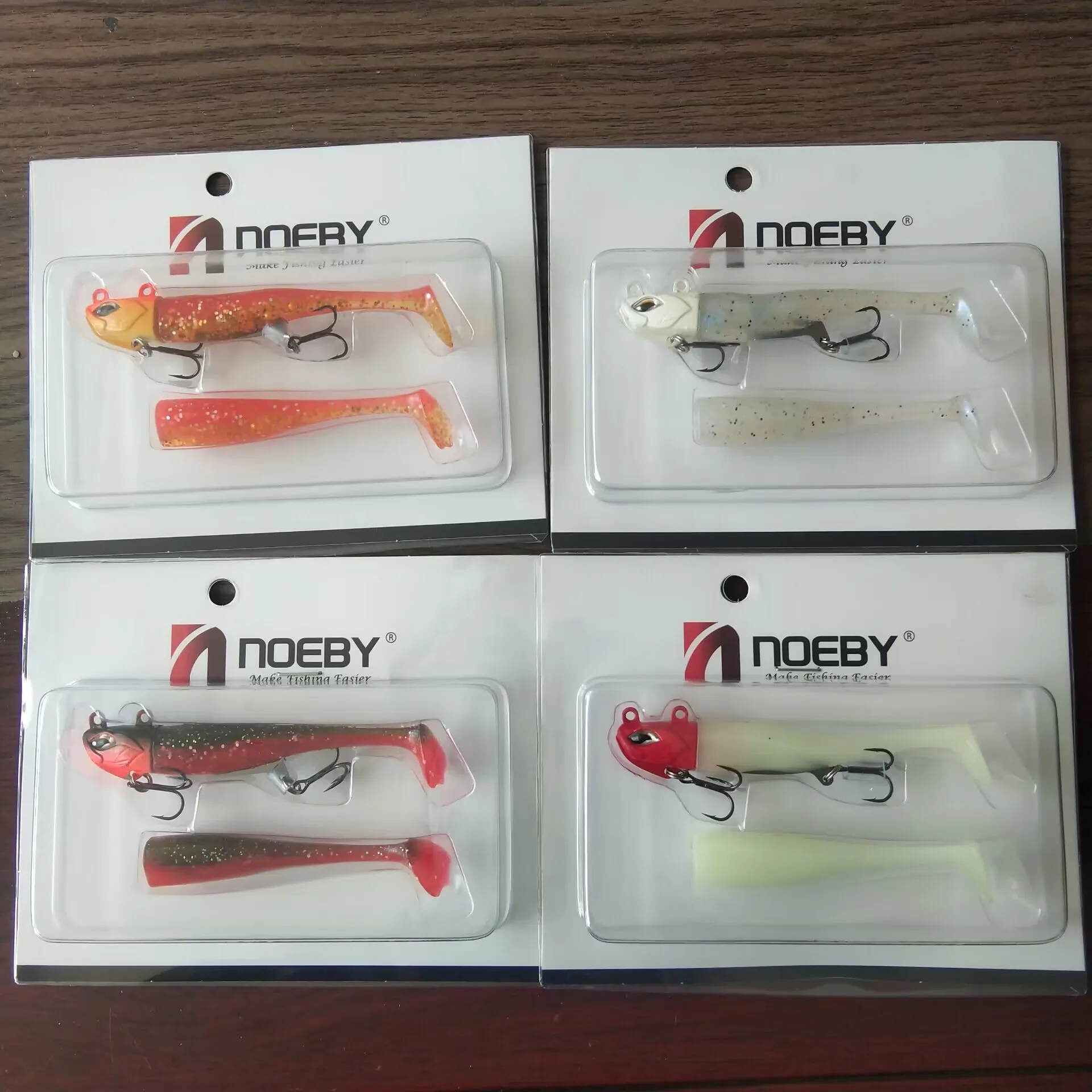 

4 упаковки, 21 г, 28 г, Мягкая приманка, Мягкая приманка, рыболовные приманки с свинцовой головкой, джиг с Т-образным хвостом, искусственная приманка для морского окуня, рыболовная снасть, окуня, Снасть