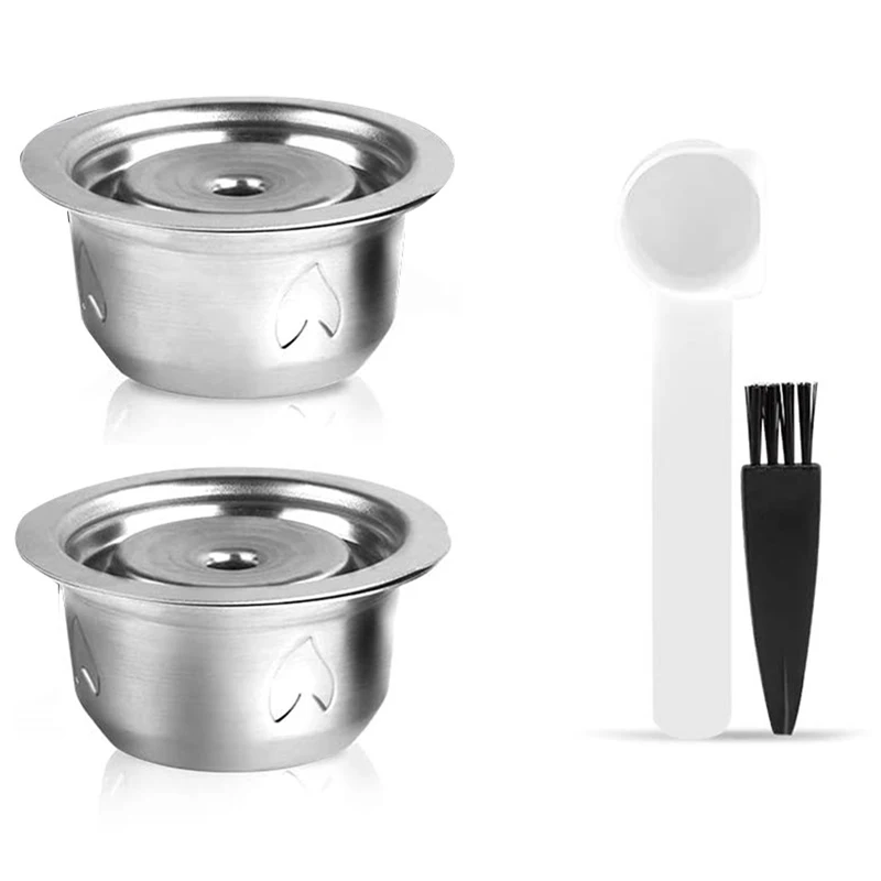 

Reusable Coffee Capsules Stainless Steel Reusable Coffee Pod Coffee Espresso Refillable Coffee Pods