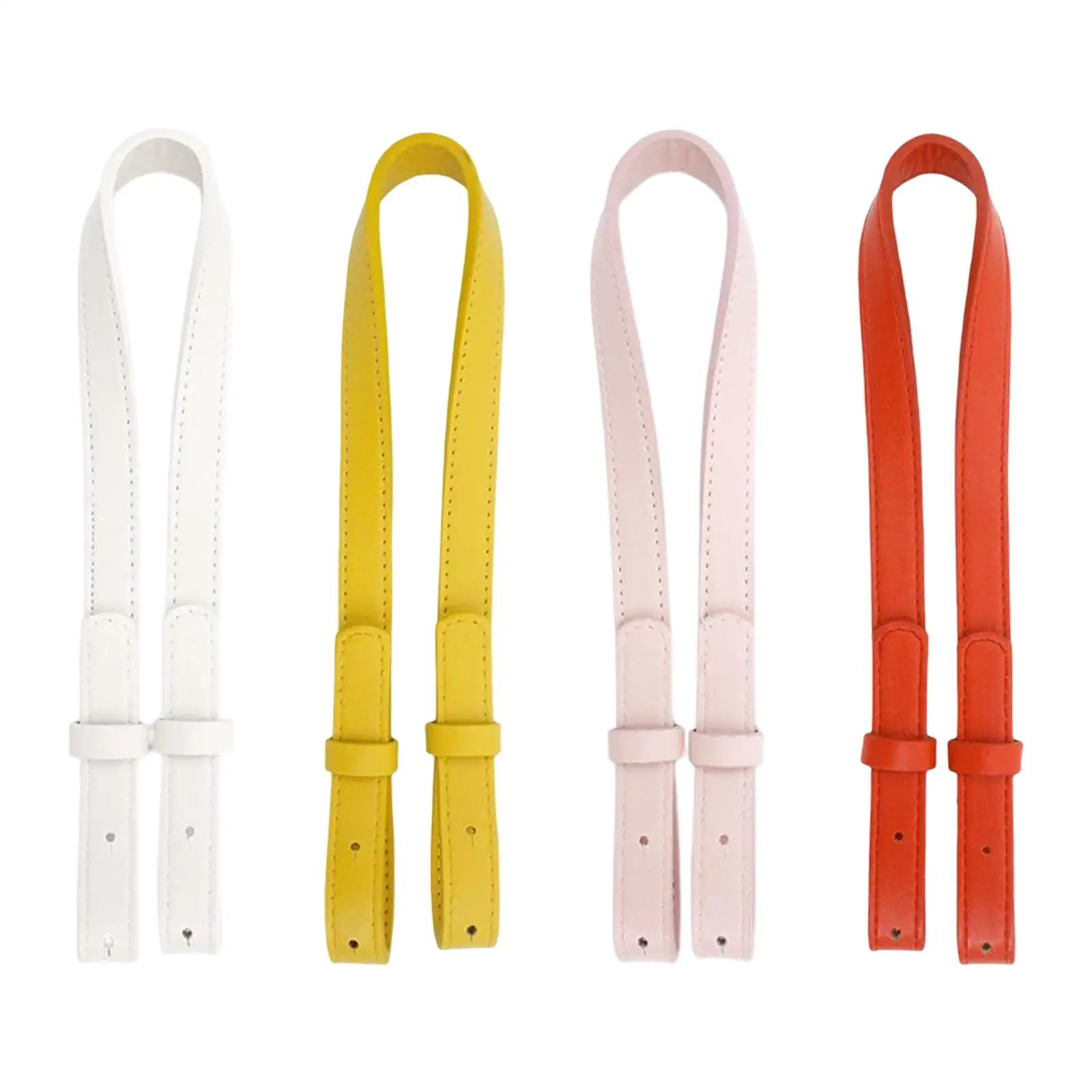 

2 Pieces PU Leather Bag Straps Purse Straps for Repair Bag Making DIY Craft