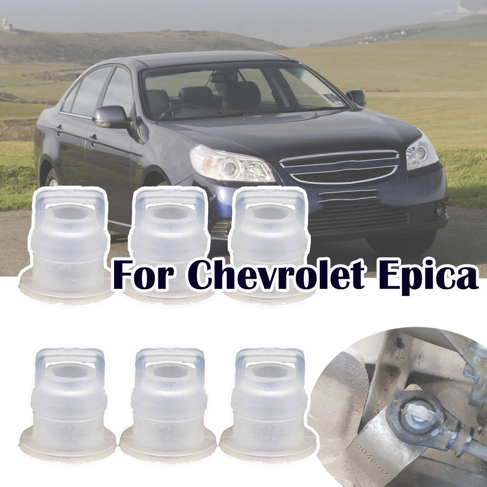 6 шт. для Chevrolet Epica 2006 автомобильный редуктор коробки передач кабель сцепления Втулка резиновая втулка Ремонтный комплект для Daewoo Tosca 2007 2008 6 шт. для Chevrolet Epica 2006 автомобильный редуктор коробки передач кабель сцепления Втулка резиновая втулка Ремонтный комплект для Daewoo Tosca 2007 2008