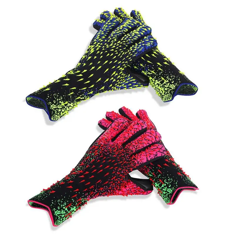 

Non-slip Football Gloves Kid's Soccer Goalkeeper Gloves For Children Thickening Ventilation Silicone Grip Receiver Gloves