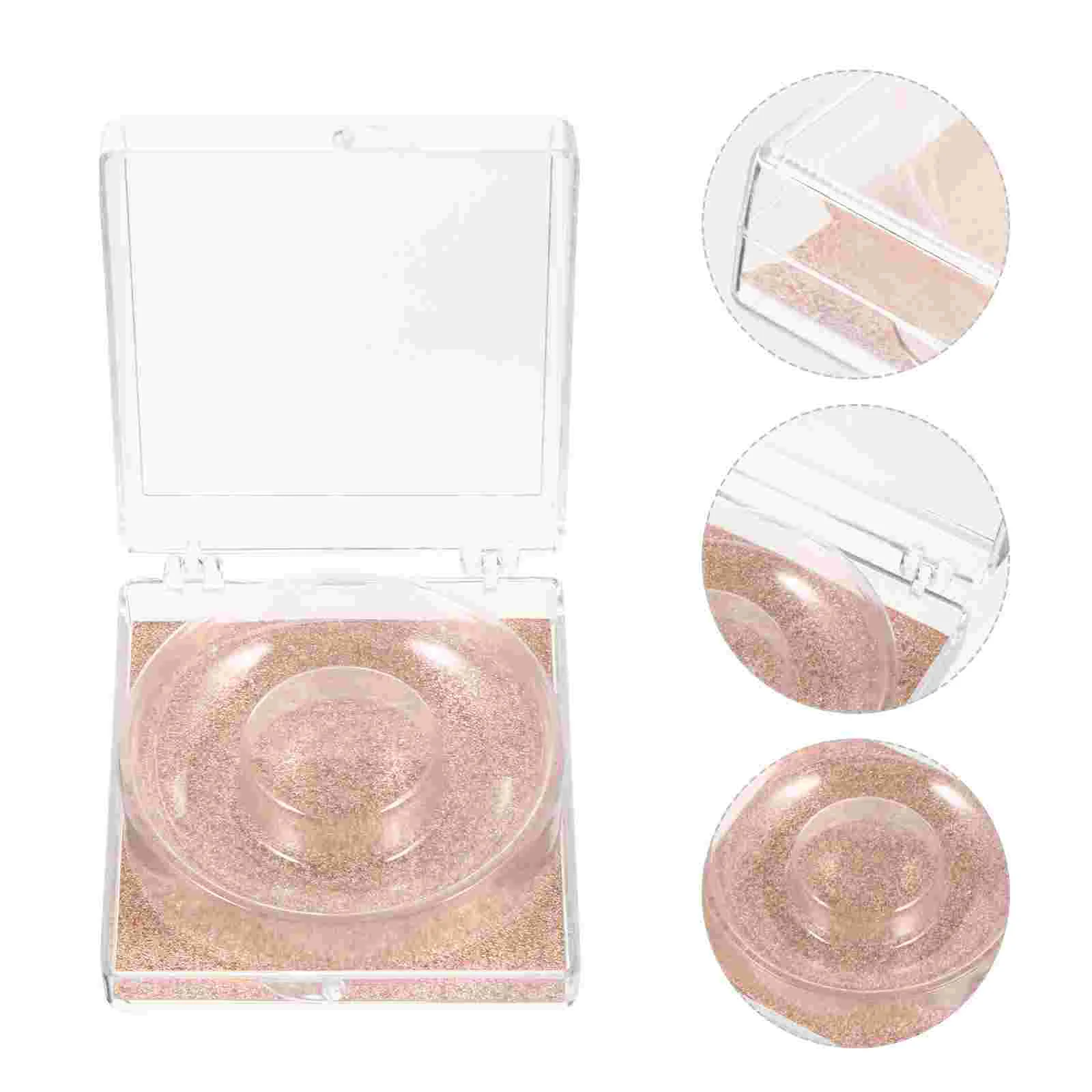 

Eyelash Lash False Case Box Storage Organizer Empty Holder Packaging Fake Eyelashes Boxes Clear Tray Square Display Trays