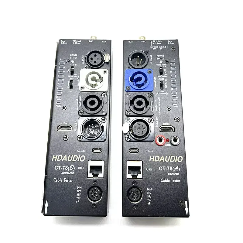 Флюоресцентный многофункциональный линейный тестер XLR сигнальной линии