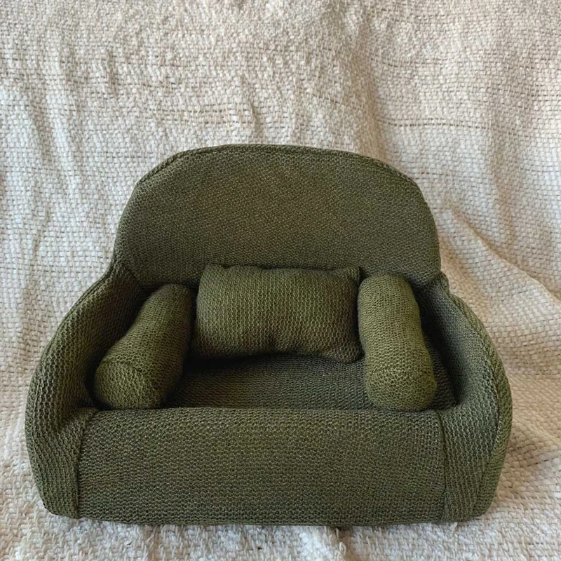 

4 Pcs/Set Newborn Photography Props Baby Posing Sofa Pillow Infant Photo Shooting Chair Decoration Fotografia Accessory