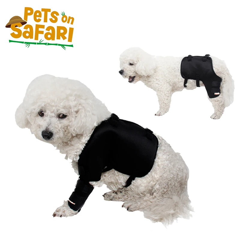 Pet Dog Leg Protector Anti-licking Leg Cover Puppy Recovery Sleeve After Surgery Wear Dog Hip Thigh Wound Protective Knee Pads
