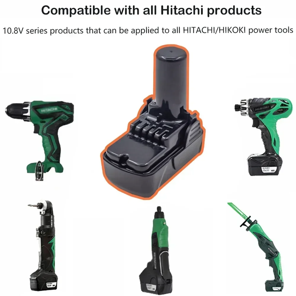 Аккумулятор Hitachi 10 8 В 4000 мАч 4 0 Ач DB10DL FCR10DL BCL 1015 BLC1015 1030 1030M BCL1030A 329369 329371