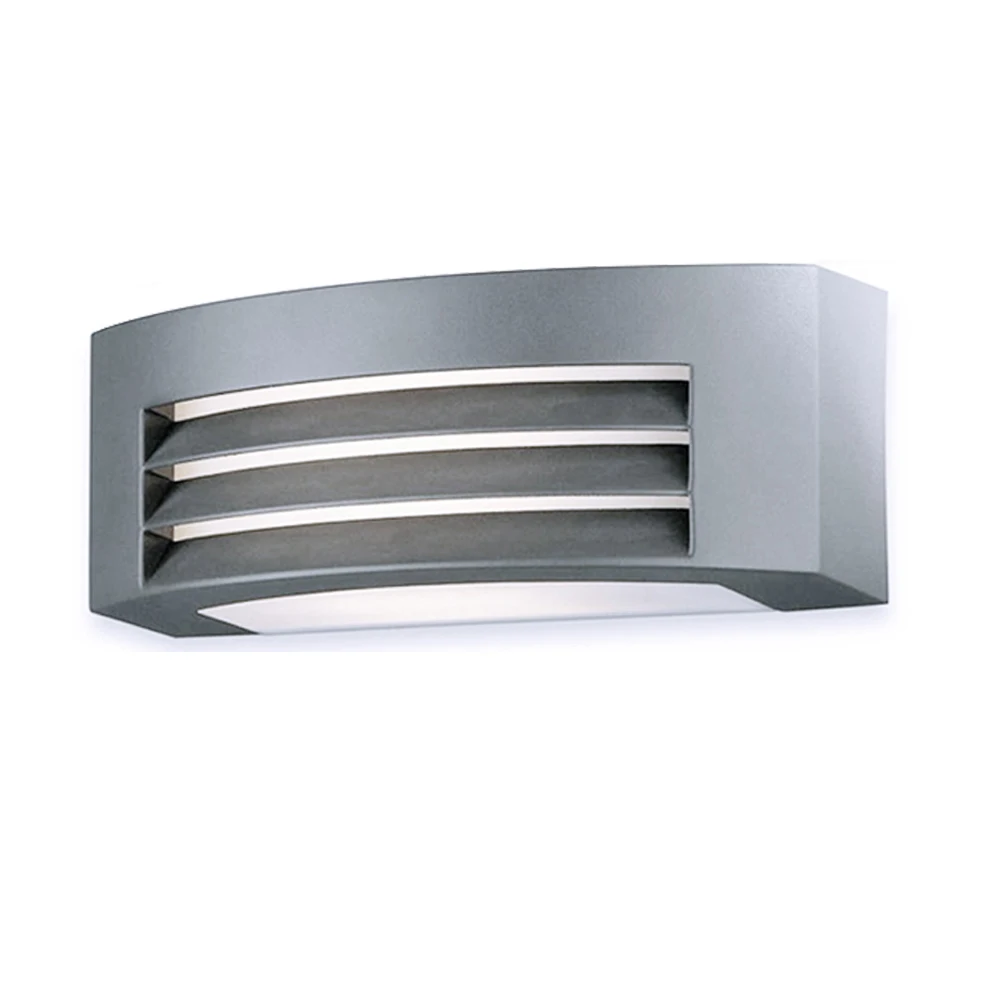 

E27 Aluminum Pathway Porch Lawn Wall Light Detachable Arc Shape Garden Outdoor Courtyard Corridor Retro Waterproof