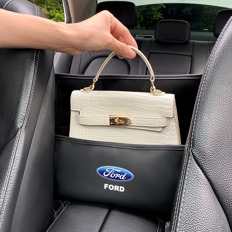 

New Car Seat Storage Bag Large Capacity Fashionable Durable Convenient Storage Items Suitable For Ford Mondeo Mustang Edge Explo