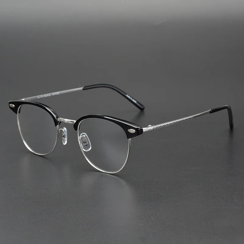 

Titanium Glasses Frame Round Glasses Eye Glasses Frames for Women Prescription Glasses Men Men Optical Glasses Frame