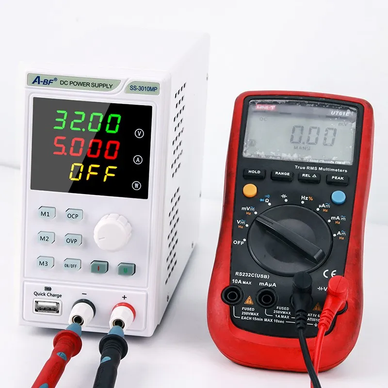 Стандартный источник питания постоянного тока 30 В 10 А программируемый цифровой