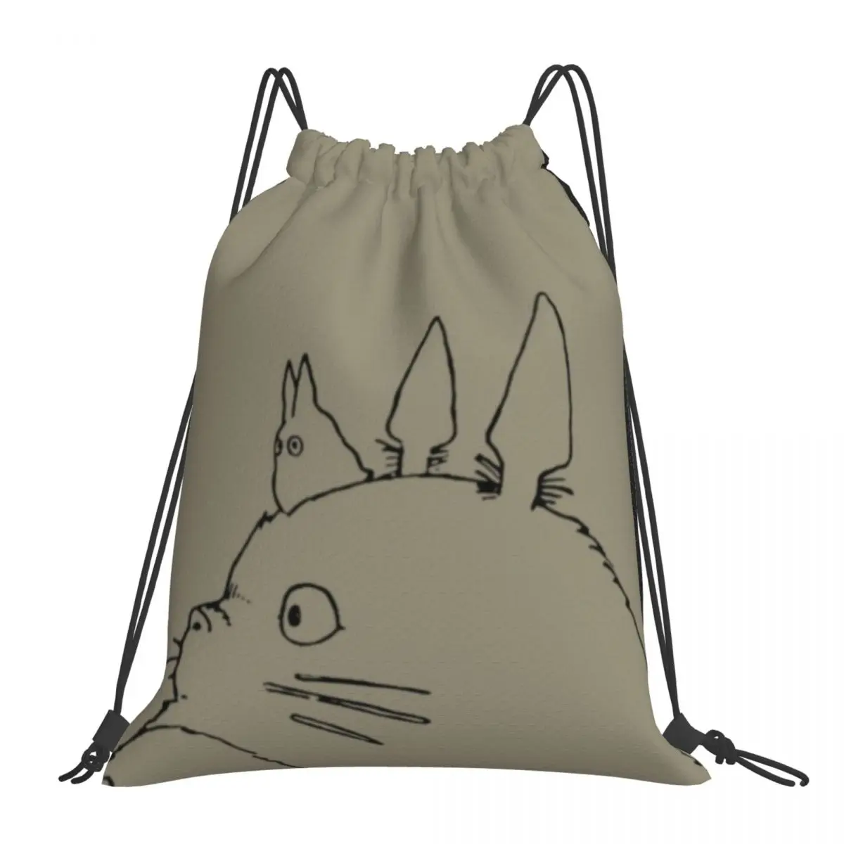 

MY NEIGHBOUR TOTORO Drawstring Backpack Bag Gym Sport Sackpack Women Men String Cinch Yoga Lightweight Unisex knapsack