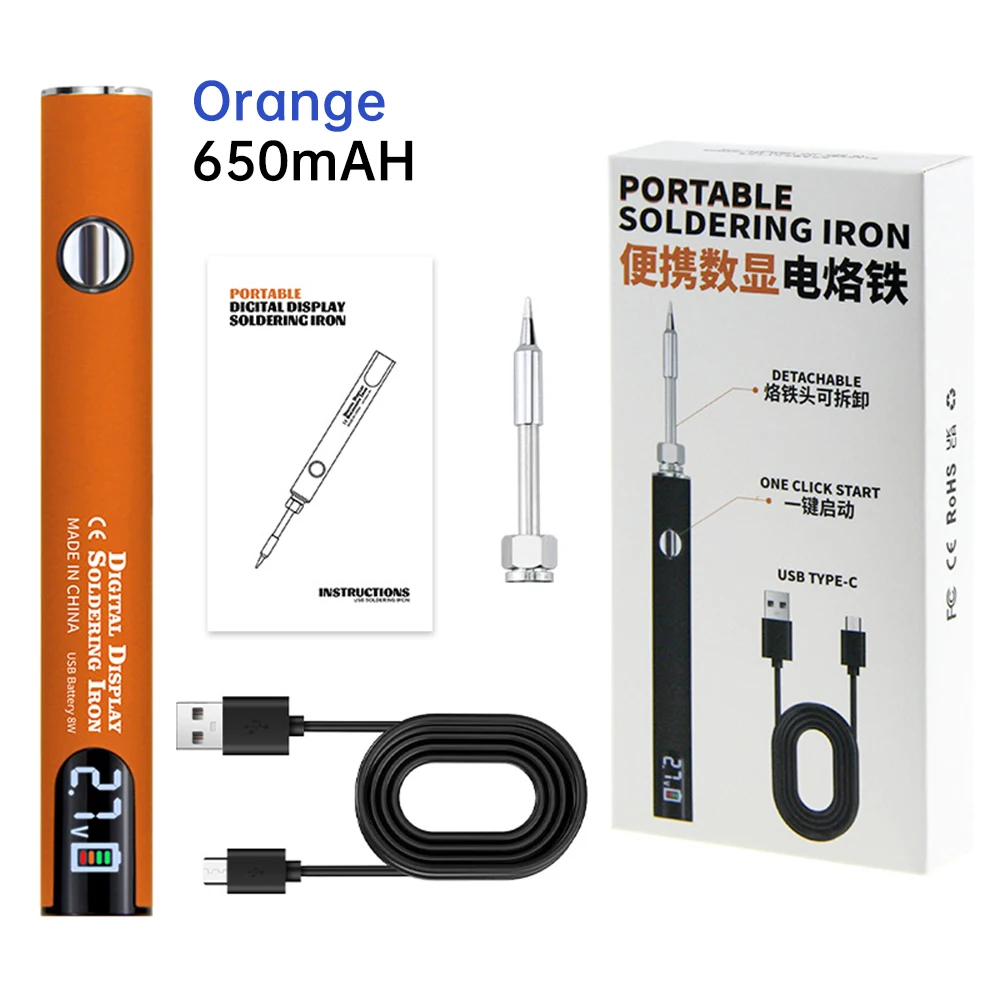 

Aideepen Мини-паяльник 510 с регулируемым напряжением