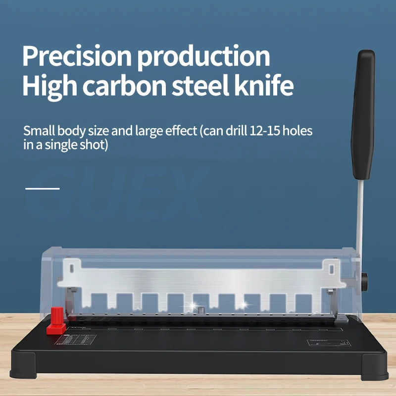 ручной спиральный переплетный станок с 10/21 отверстиями штамповка и переплет