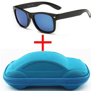 Солнцезащитные очки для детей, классные, От 6 до 15 лет, для мальчиков и девочек, модные очки с покрытием, защита от ультрафиолета UV 400, с чехлом