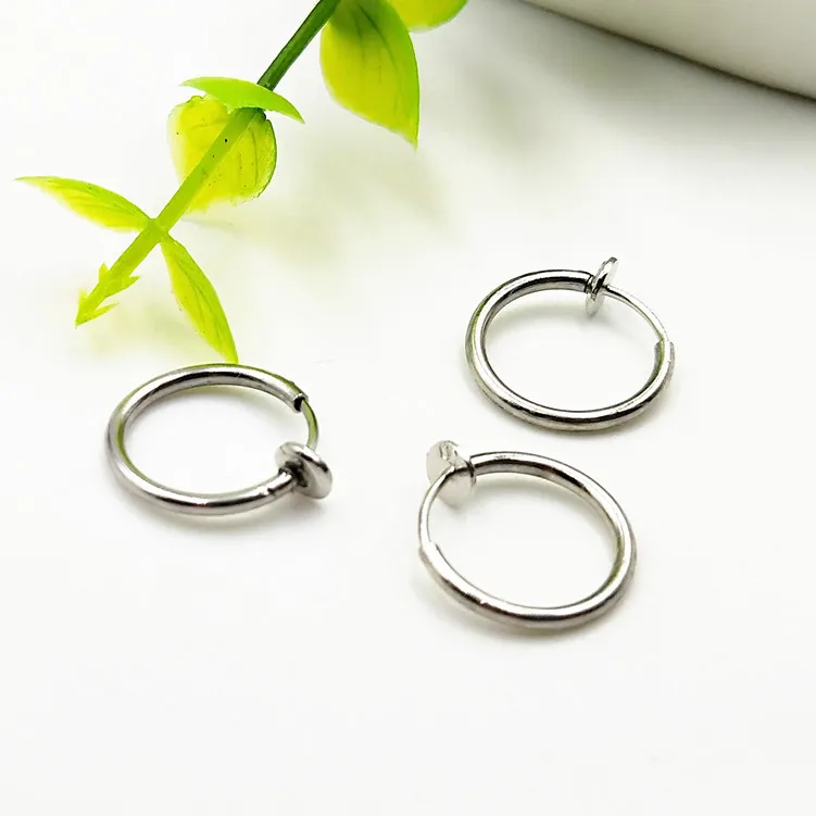 5 Pairs 14.5mm 304 Stainless Steel Earing DIY Jewelry Earrings Component for Jewelry Making Findings Component Discount Sale