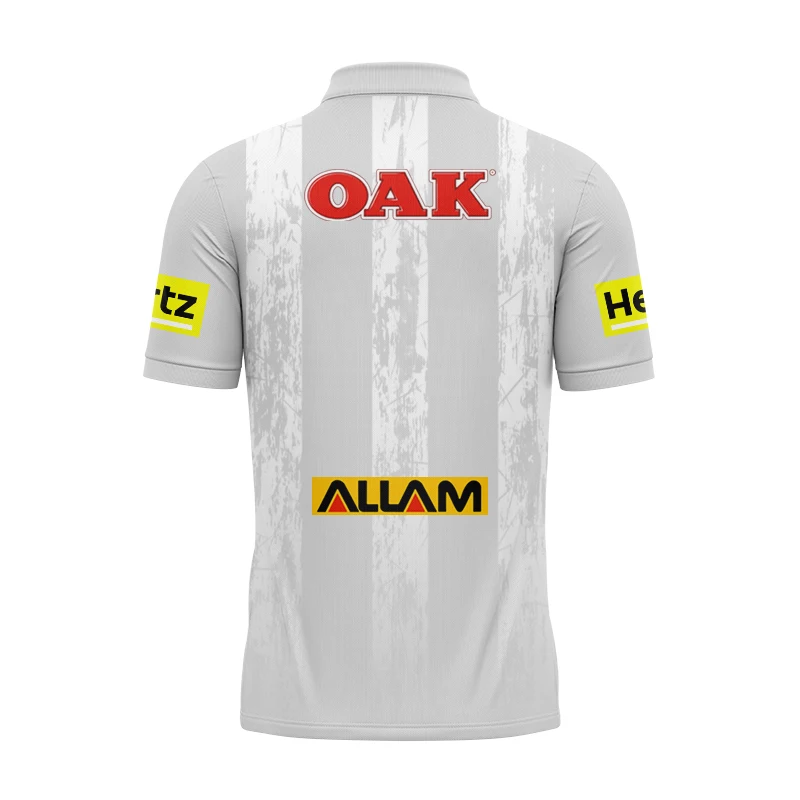 Новейшая домашняя майка Penrith Panthers 2025 года — POLO (на заказное имя и номер)