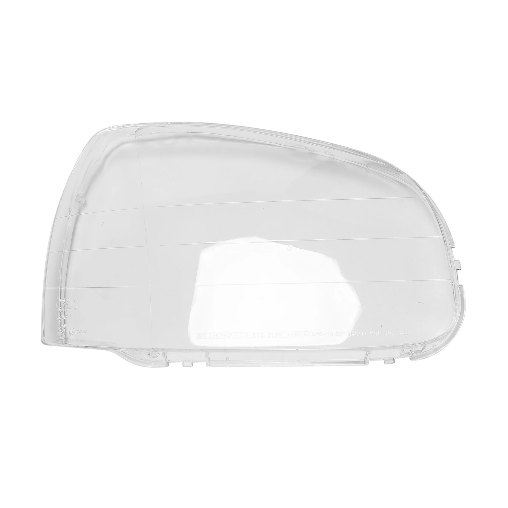 

Left Side for Hyundai Santa Fe 2001 02 03 04 05 2006 Car Headlight Lens Cover Lampshade Front Auto Light Shell