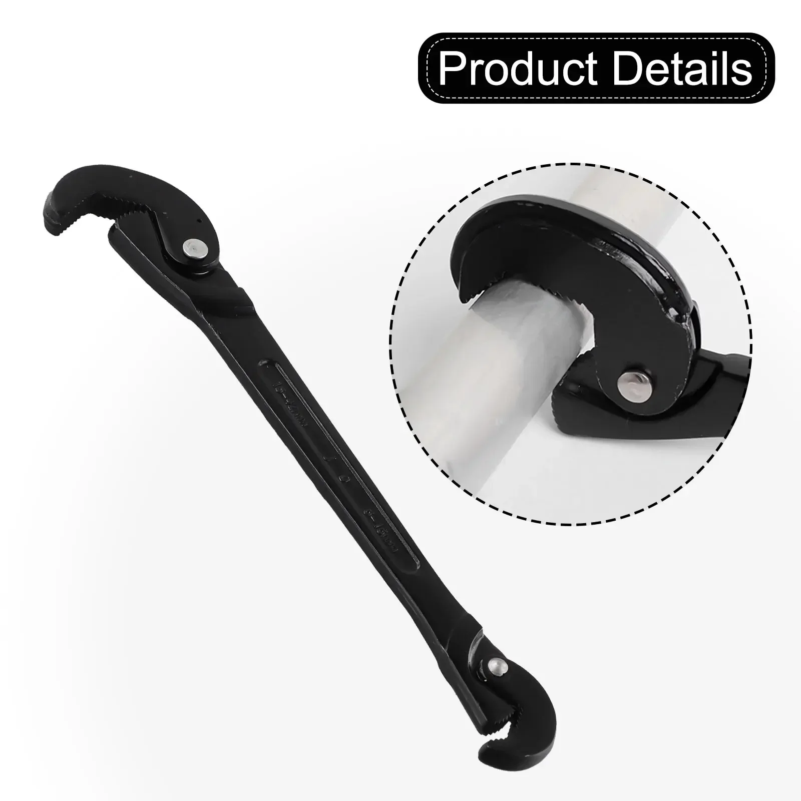 Регулируемый ручной ключ с трещоткой саморегулирующийся гаечный для домашнего