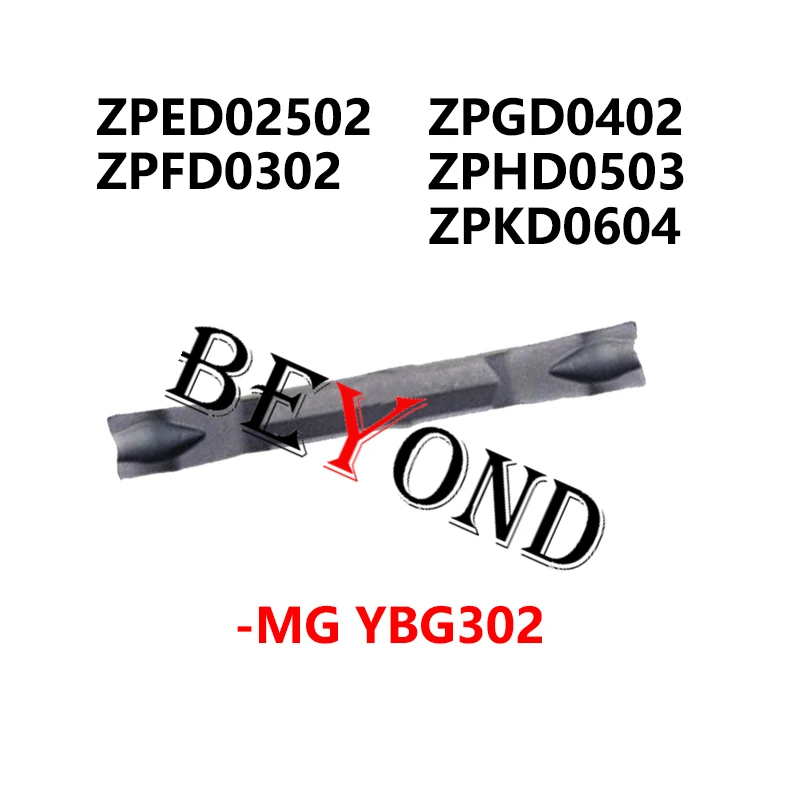 ZPED02502-MG YBG302 ZPFD0302 ZPGD0402 ZPHD0503 ZPKD0604 100% оригинальные твердосплавные вставки ZPED ZPFD 0302 ZPGD