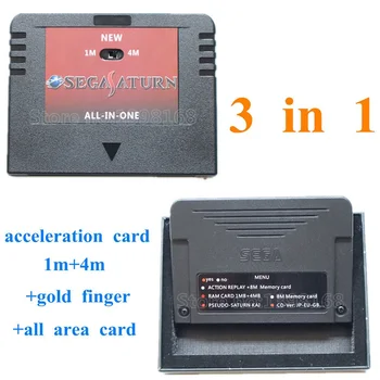 Original New ALL IN One SEGA SATURN SD Card Pseudo KAI Games Video Used with Direct Reading 4M Accelerator Function 8MB Memory 2