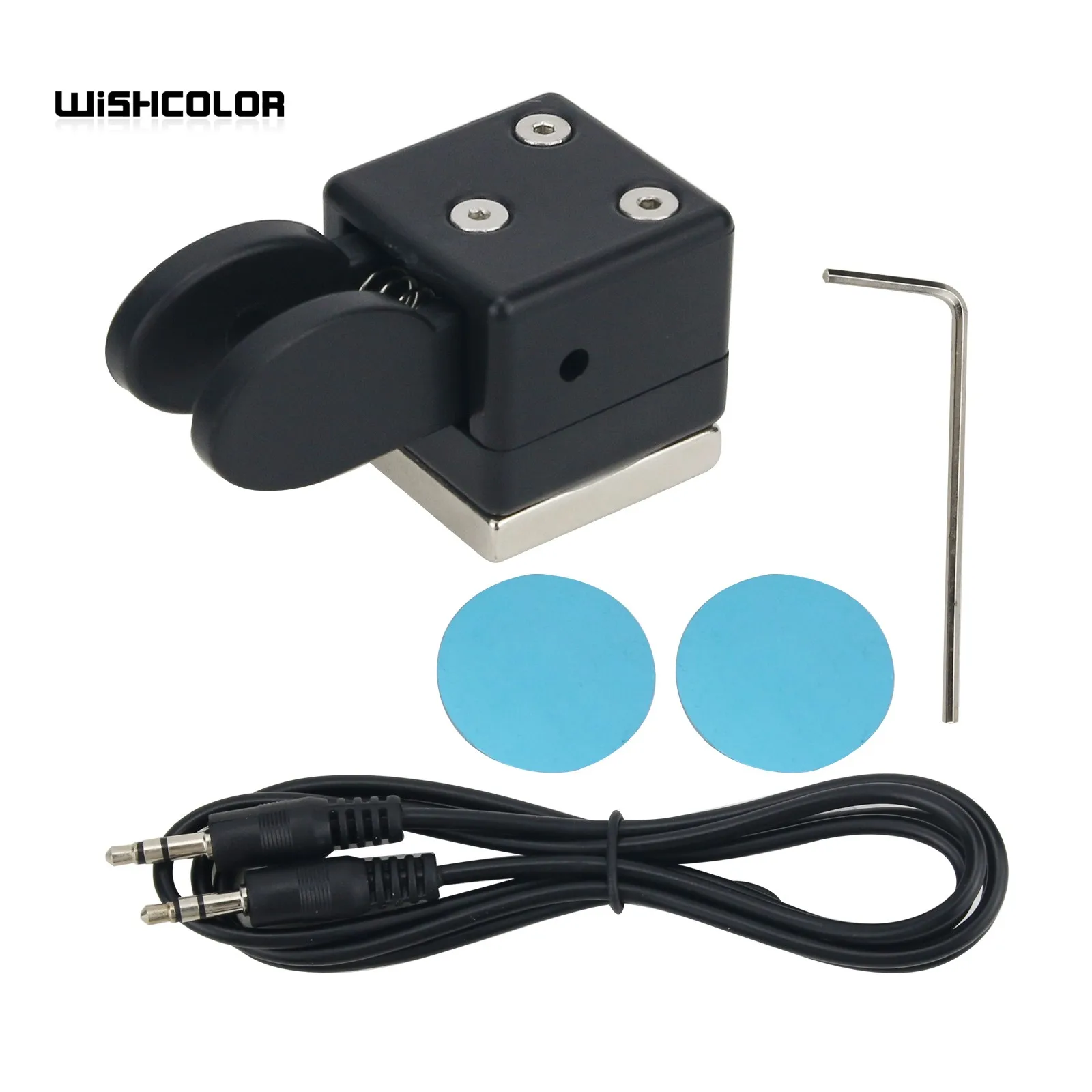 

Original HamGeek Mini Dual Paddle Key Morse Key CW Key Automatic Base Magnetic Adsorption For Shortwave Radio