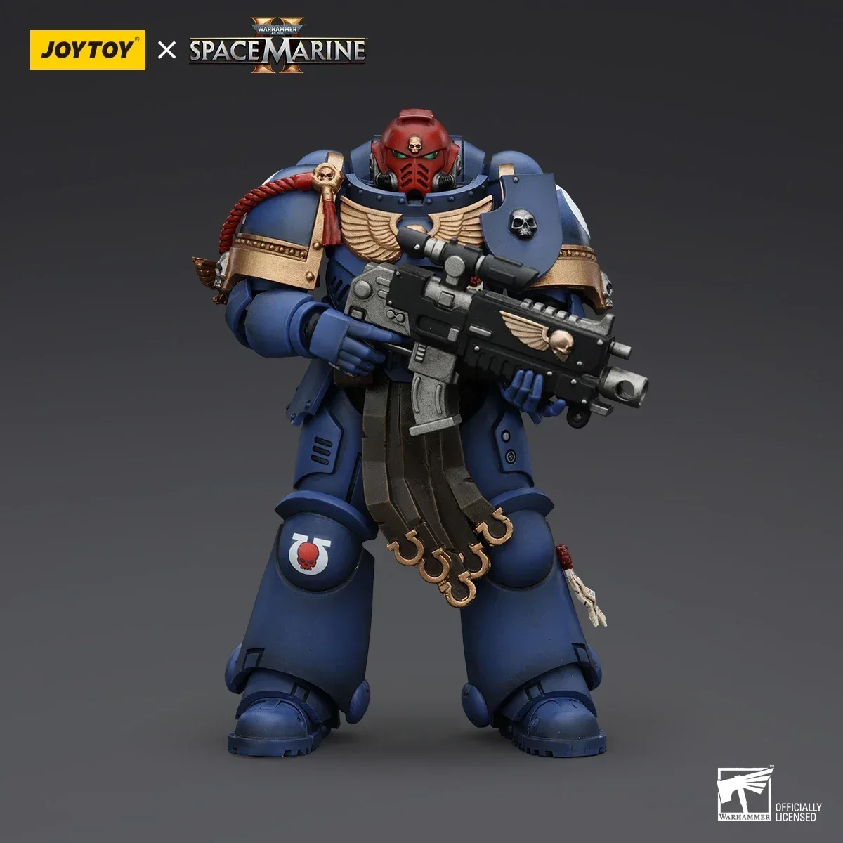 JOYTOY Warhammer 40K Фигурка Аниме Uitramarines Lieutenant Titus Gadriel Brother Chairon Joint Подвижная фигурка
