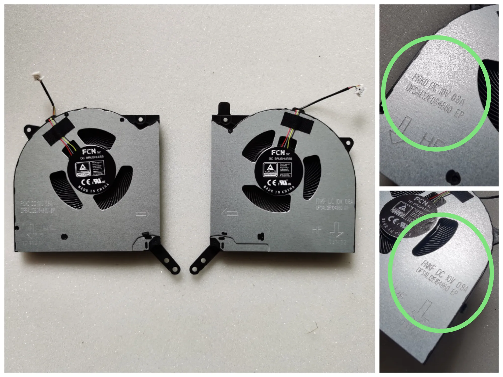 

New laptop cpu&Gpu cooling fan for lenovo R9000P Y9000P 2021"