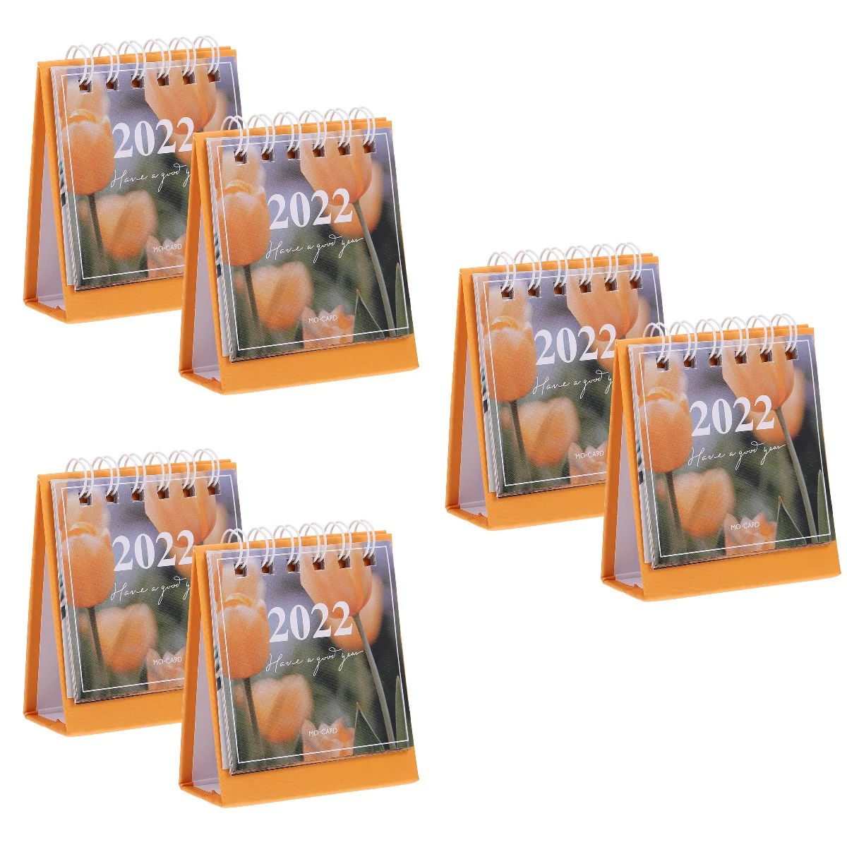 

Calendar Desk 2022 Planner Stand Pad Monthly Tablestanding Desktop Simple Weeklyflip Small Coil Note Notebook Mini Advent Memo