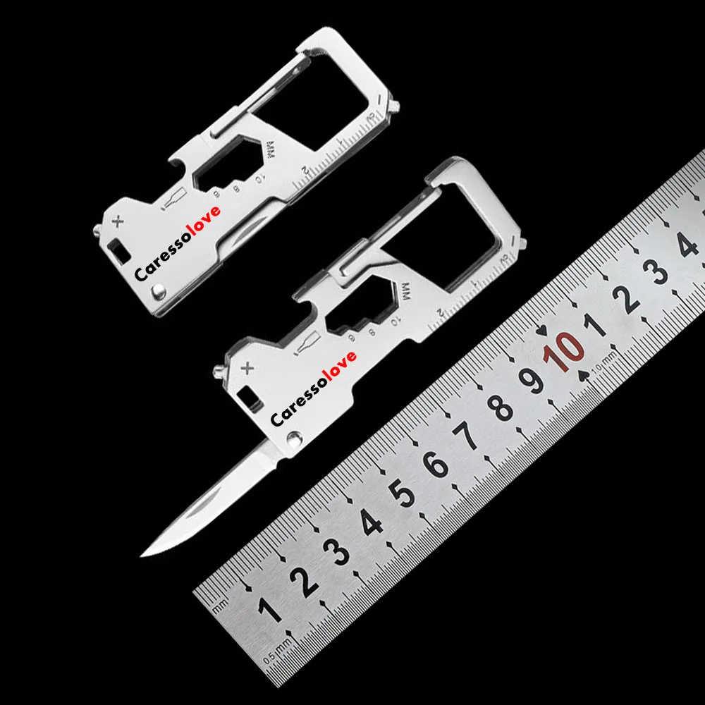 Брелок Caressolove складной брелок из нержавеющей стали карманный нож портативный