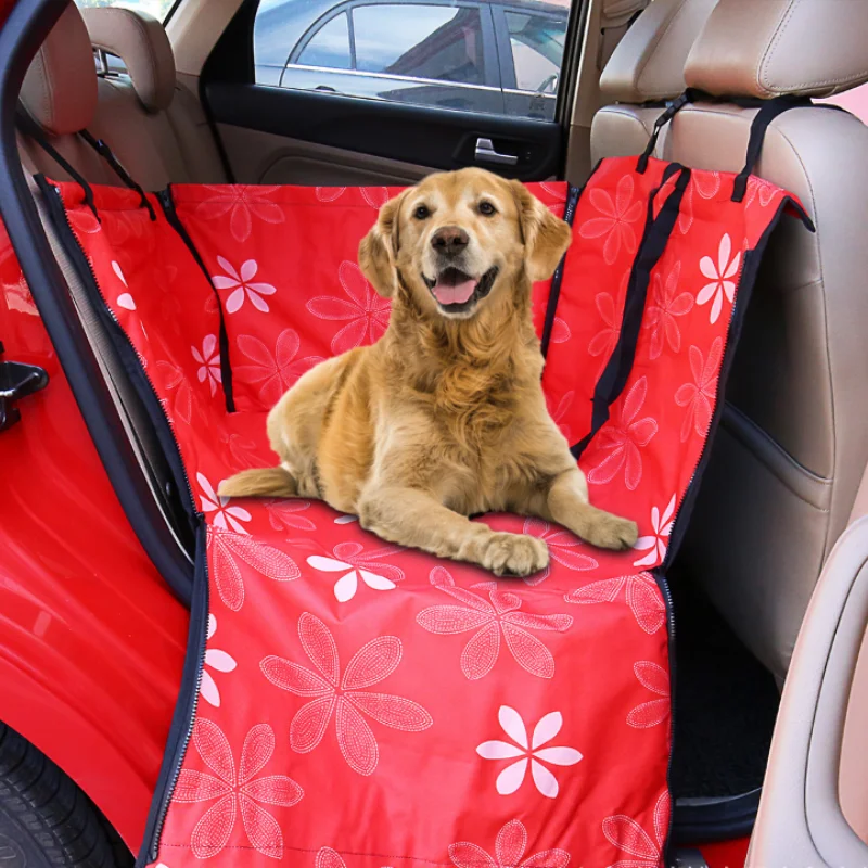 

Pet carrier car seat cover self-driving travelling cat hammock dog carrier waterproof anti-dirty mat car accessories for girls