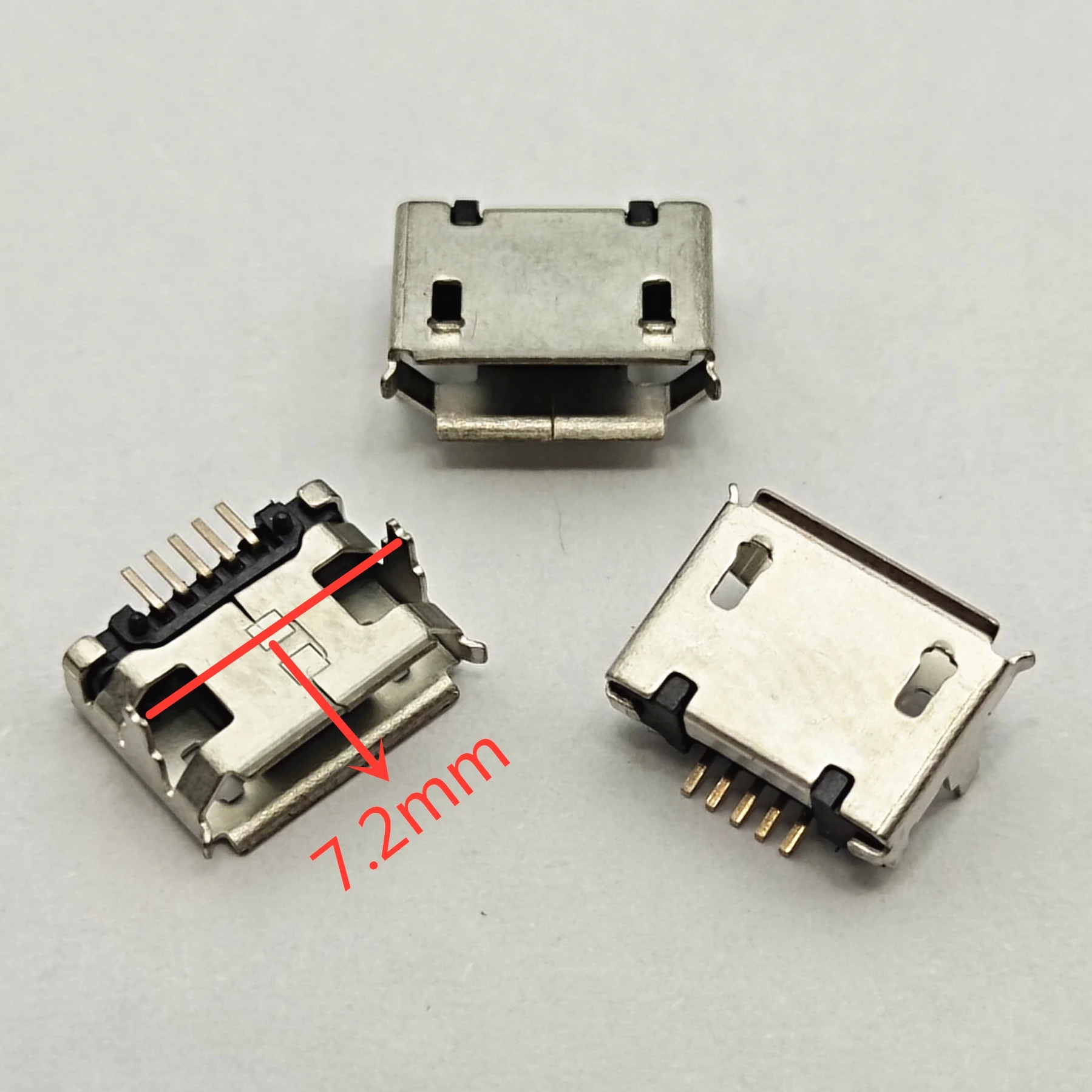 50pcs-72mm-micro-usb-mini-connector-5pin-curl-edge-short-needle-5p-dip2-data-port-charging-port-connector-for-mobile-end-plug