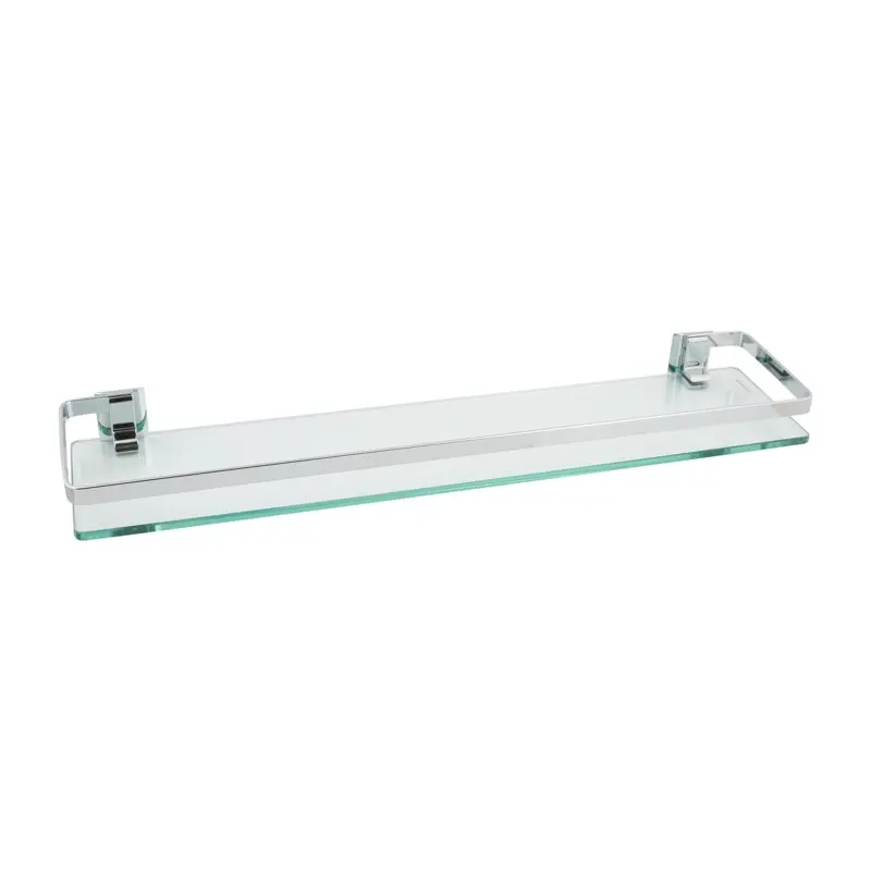 

Mounted 5.5"W x 23.5"D x 5.2"H 1-Shelf Bath Shelves, Chrome