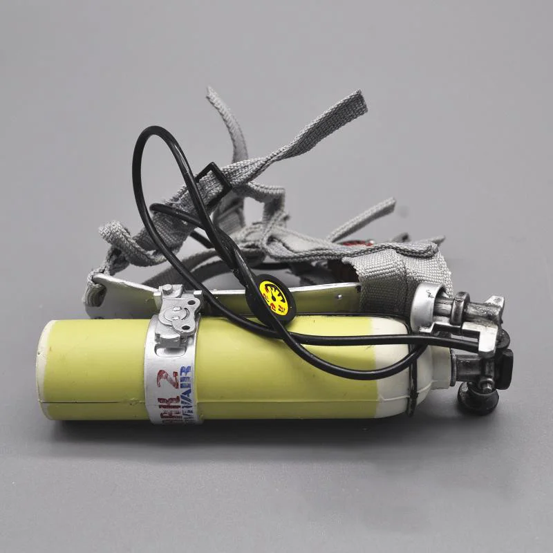 

Кислородный баллон для дайвера в масштабе 1/6, воздушный респиратор, модель подходит для 12-дюймовых подвижных кукол, аксессуары, коллекционн...