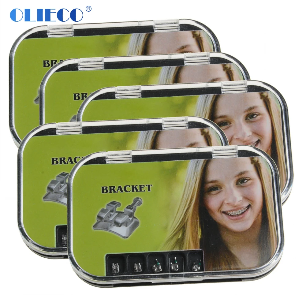 

5 упаковок = 100 шт., металлические крючки для зубов