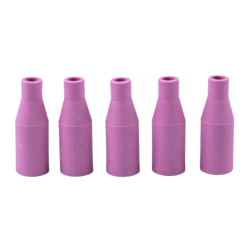 

5 Pieces/Set Gas Ceramic Nozzle Compatible with MB15AK MIG/MAG Welding Torch Welding Gun Tip Nozzle Welding Accessories
